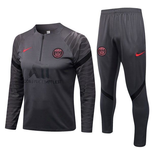 Trainings-Sweatshirt PSG 2023 Grau